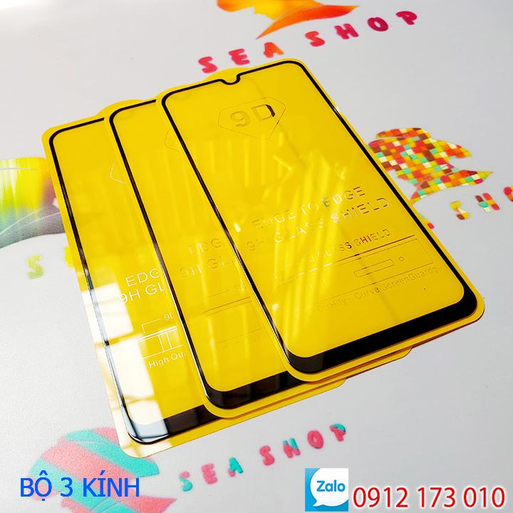 [TẶNG MIẾNG LAU] Kính cường lực Samsung Galaxy A10, A02S, M51, A20 A30 A50 A70 A80, M10, M20, M30, M50, M70, Note 10 Lite, A11, A01. A51, A71, A92S Full màn hình 9D - Kính cường lực dành cho Samsung A10S, A20S, A30S, A50S, A70S, A80S..