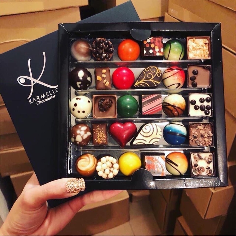 [CHOCOLATE VALENTINE] Socola Tươi Balan Karmello 30 Viên