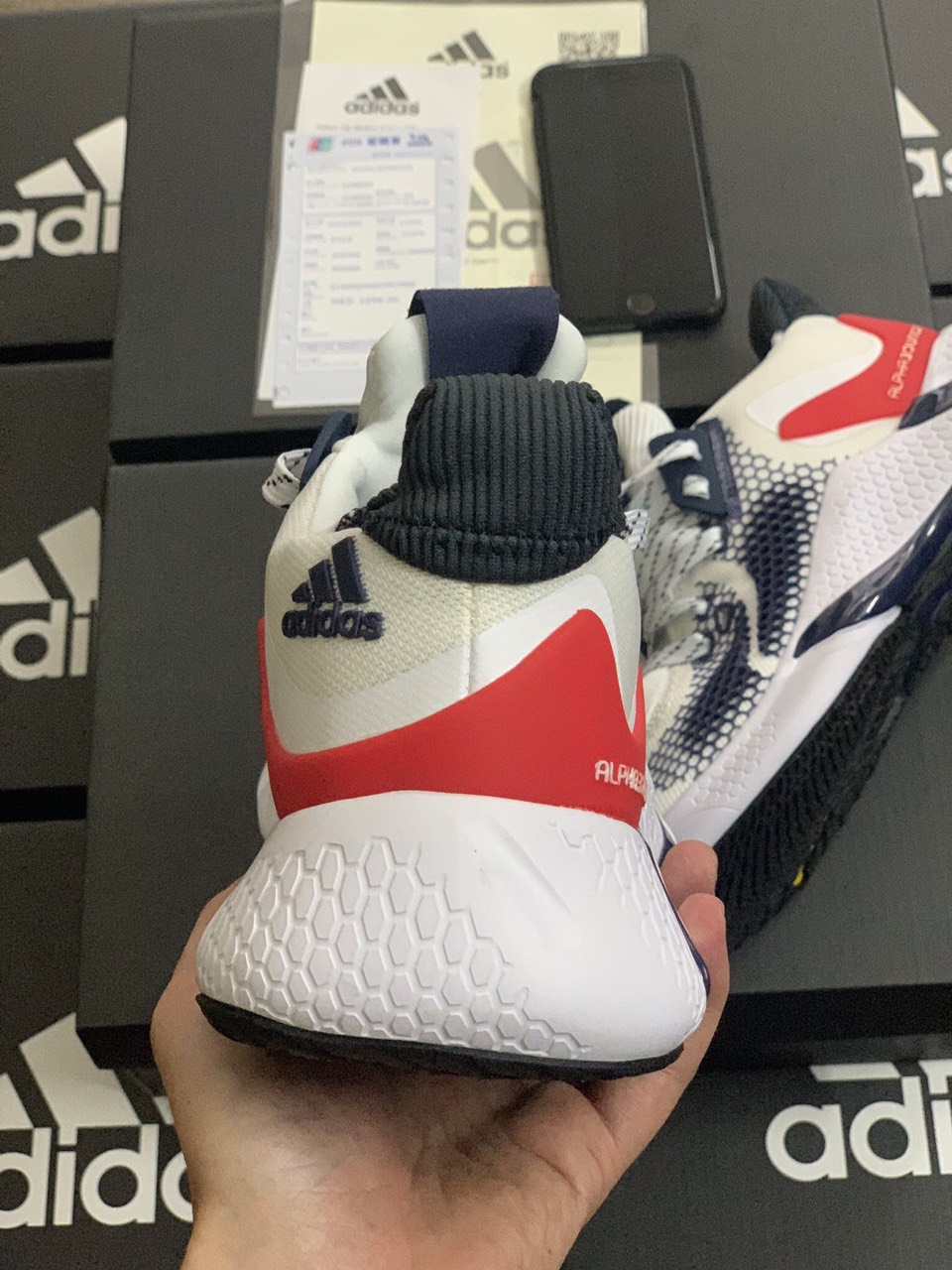 (FREESHIP+ QUÀ TẶNG)Giày Sneaker ALPHA 22020 SIÊU CẤP   [FREESHIP+ẢNH THẬT]  [Full Box] D&P HÀNG SIÊU CẤP