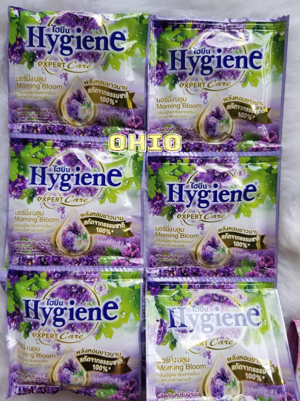 Combo 5 dây (60 gói) nước xả Hygiene 20ml Thái Lan