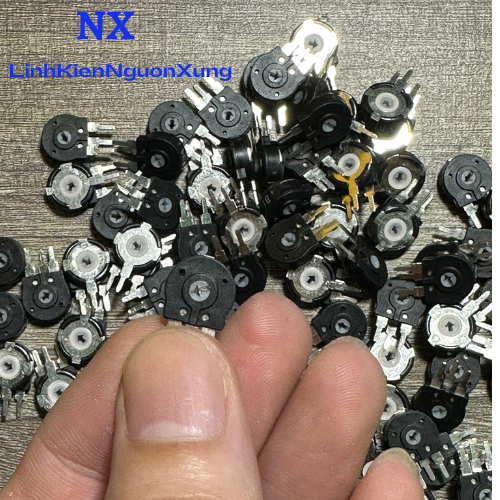 Biến trở pt10-1 100k ngang chất lượng tốt nhập khẩu từ tây ban nha