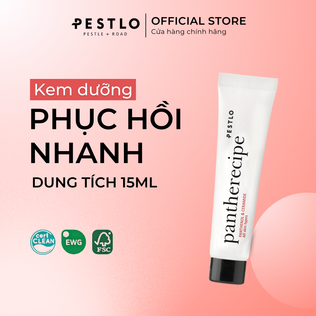 Kem dưỡng ẩm PESTLO Panthenol & Ceramide