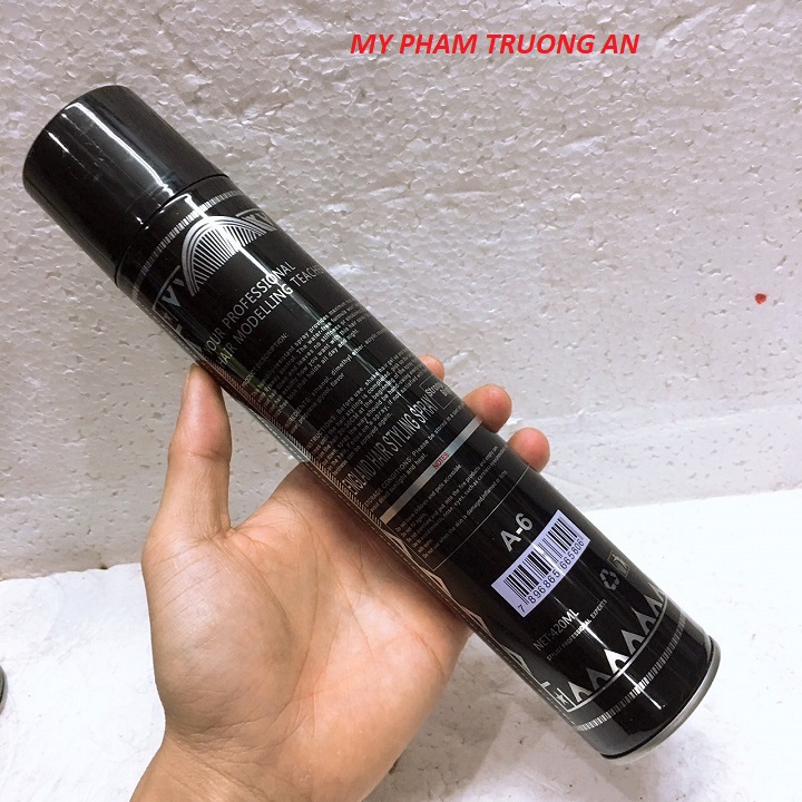 Gôm xịt tóc nam giữ nếp cứng 420ml