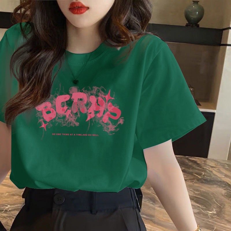 (New Model) T-Shirt with Bcrhp Print