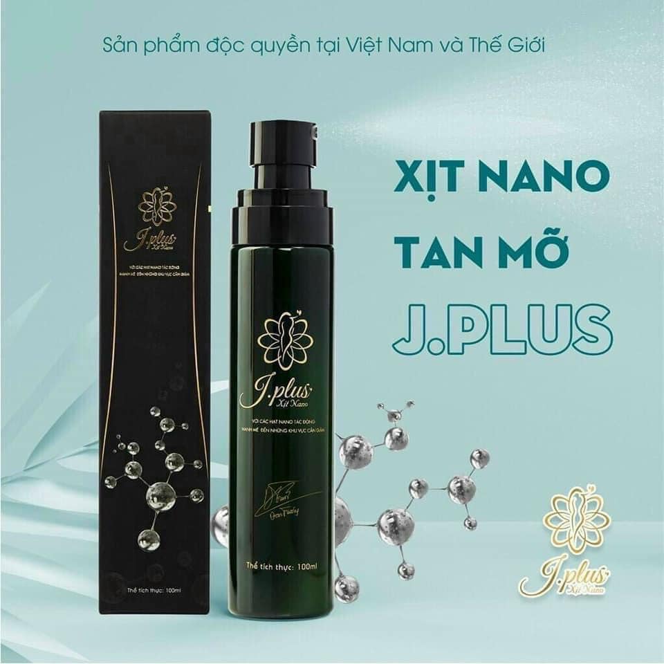 [Chính hãng] Xịt Tan Mỡ NaNo Jasmine J.PLUS Đan Trường