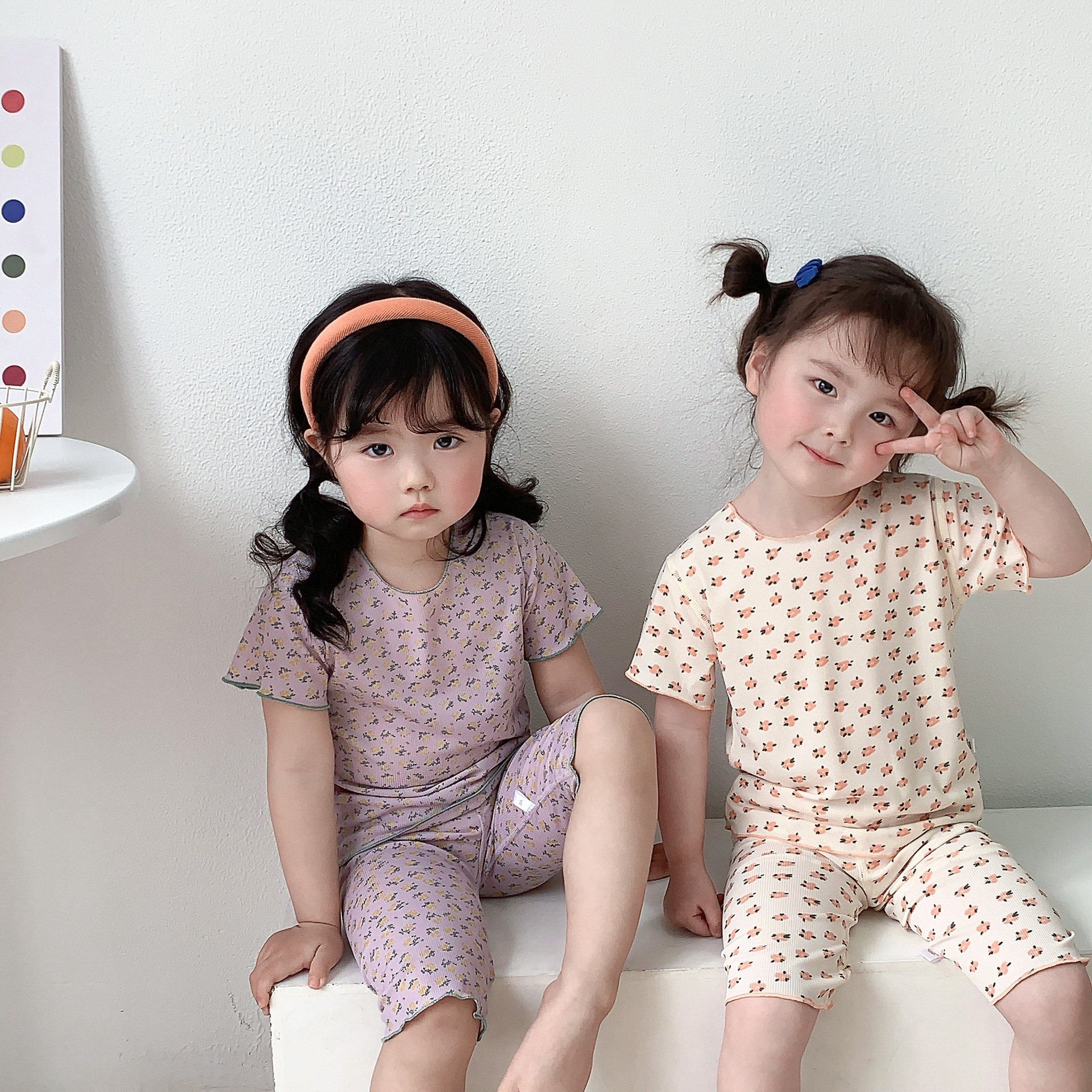 Đồ Bộ Bé Gái Mùa Hè Hoa Nhí