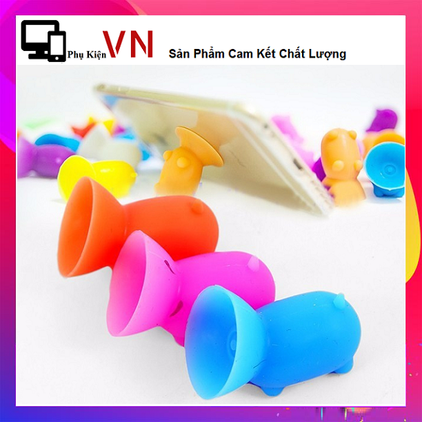 [HCM]⚡ Siêu Hot ⚡ Combo 3 Giá Đỡ Điện Thoại Đế Hít Hình Con Heo Nhỏ MOA - Siêu Xinh