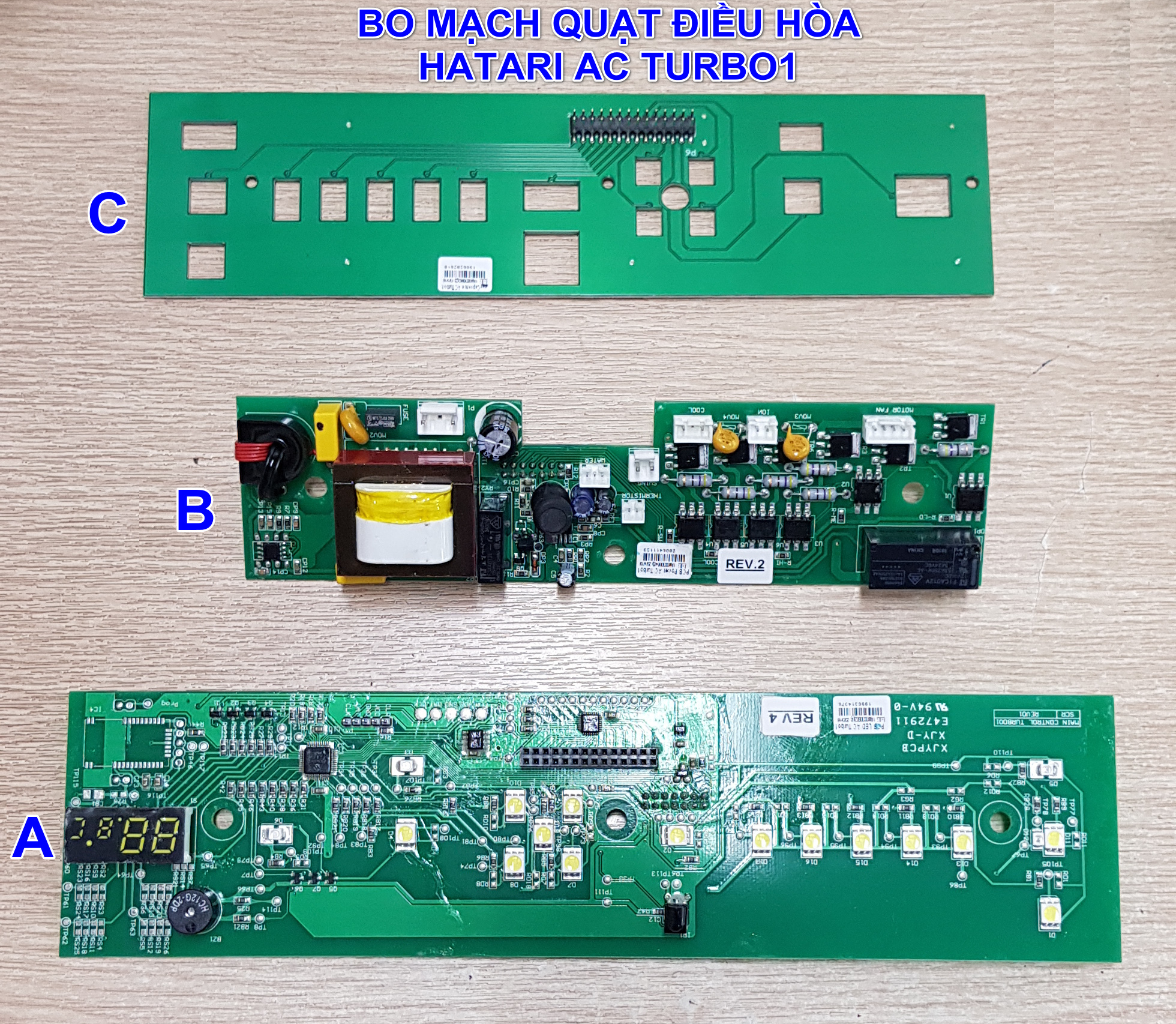 LINH PHỤ KIỆN QUẠT CHÍNH HÃNG HATARI