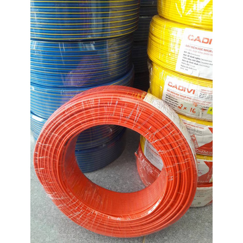 Combo 10m dây điện Cadivi