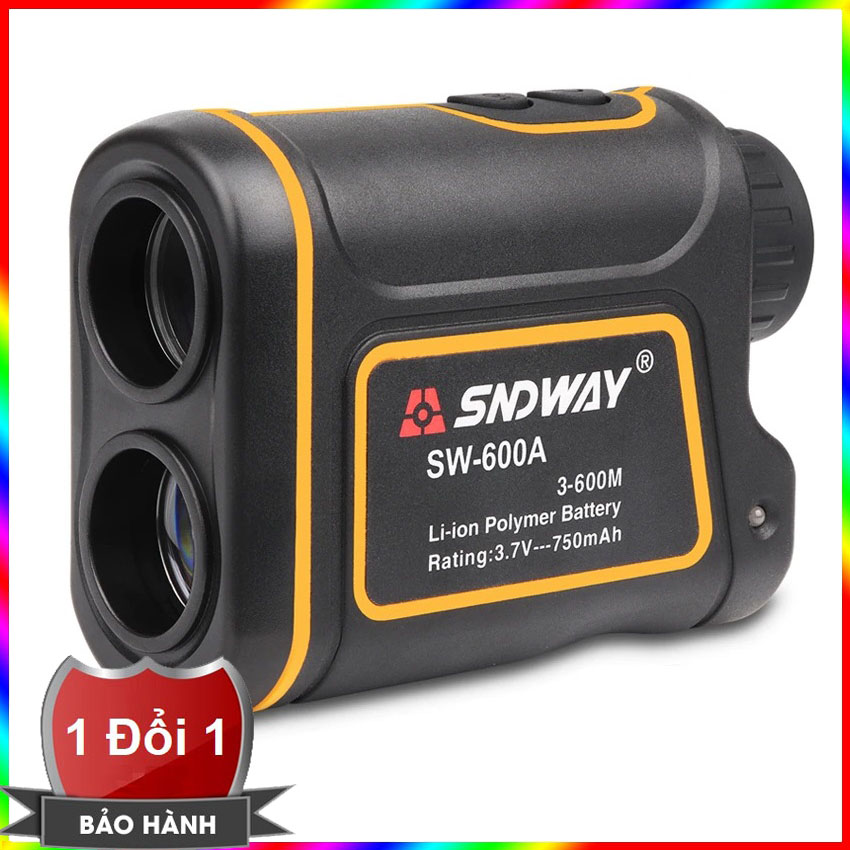 Ống nhòm đo khoảng cách, tốc độ laser - Đo Xa Sndway SW600A - Thước đo khoảng cách từ xa SNDWAY 600A