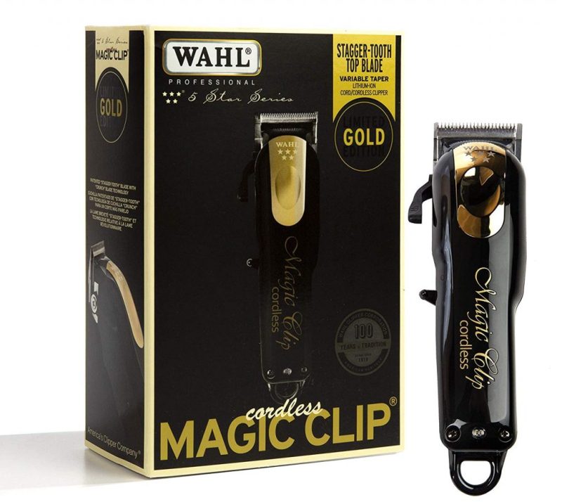 Tông đơ cắt tóc công suất 10w wahl magic có 8 cữ gá thép giá rẻ