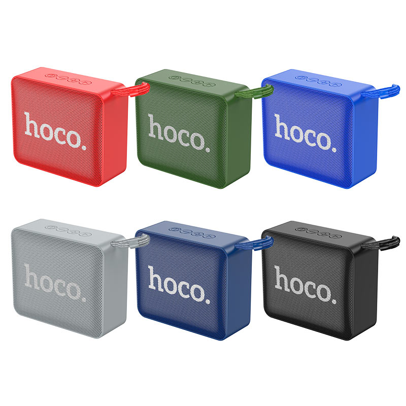 HoCo bs51 gold brick wireless v5.1 multi-function Bluetooth speaker 4h battery -1986 accessories