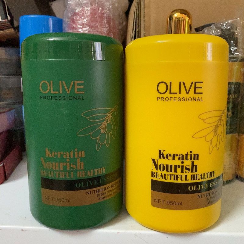 Hấp Ủ Tóc Tinh Chất Olive mềm mượt phục hồi hư tổn 950ml