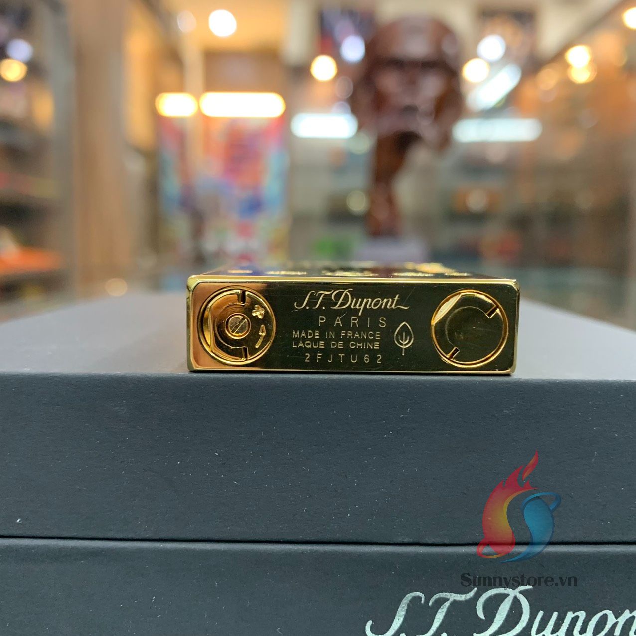 Bật Lửa Dupont Ligne 2 Club Black Lighter