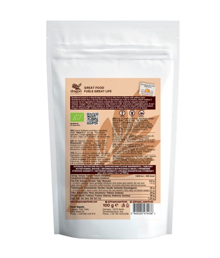 Men dinh dưỡng Nutritional Yeast 100Gr