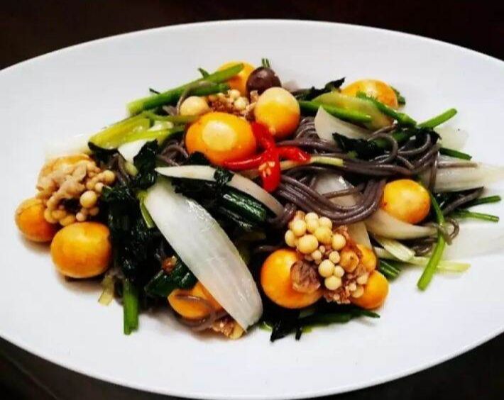 Bún gạo lứt đỏ Bắc Giang (Giảm cân, Thực dưỡng, Eat clean).