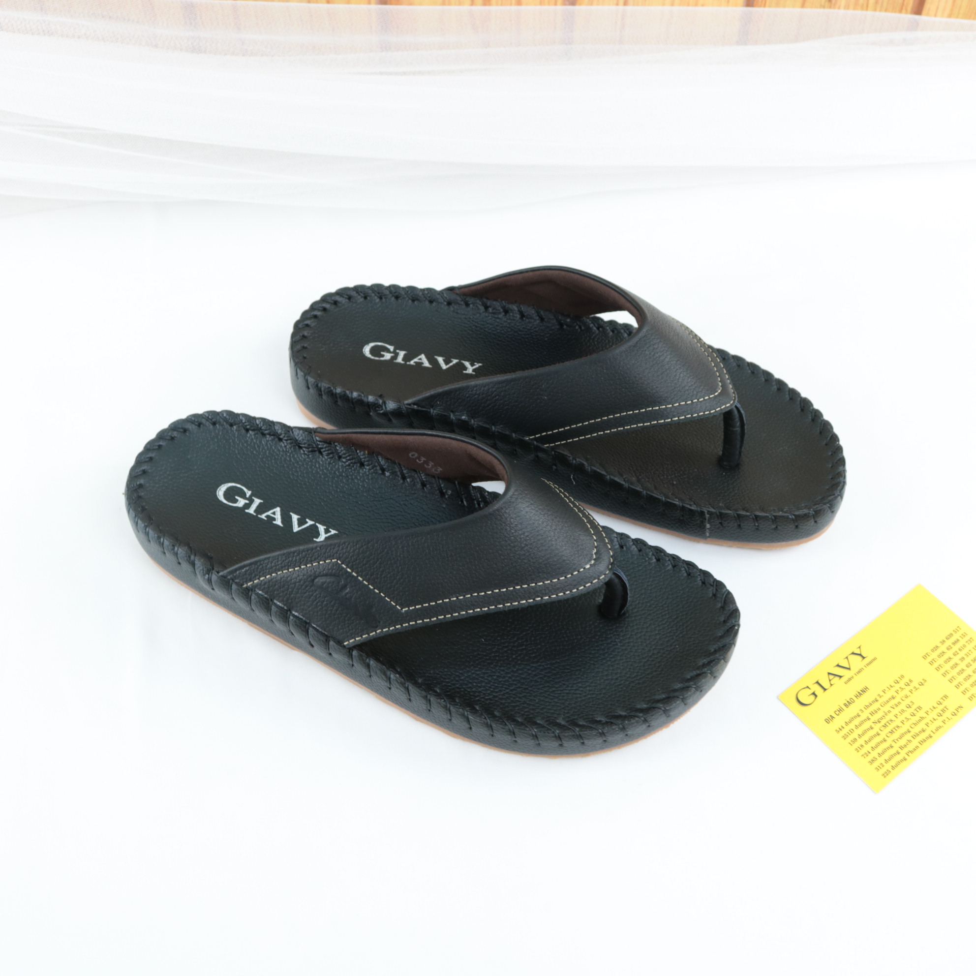 Dép kẹp nam đế cao GIAVY