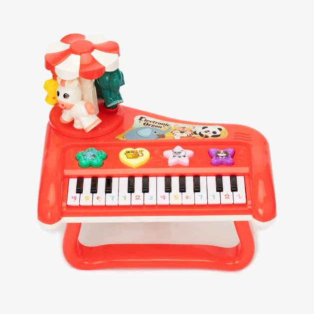 Đồ chơi Đàn piano hình thú có đèn đáng yêu cho bé