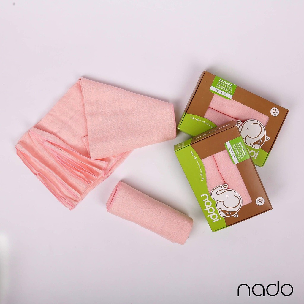 Hộp Khăn Set 2 Các Màu Nappi 77*77 Cm