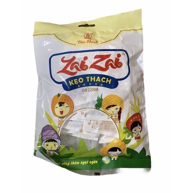 Kẹo thạch zai zai đức hạnh gói 320gram/350gram
