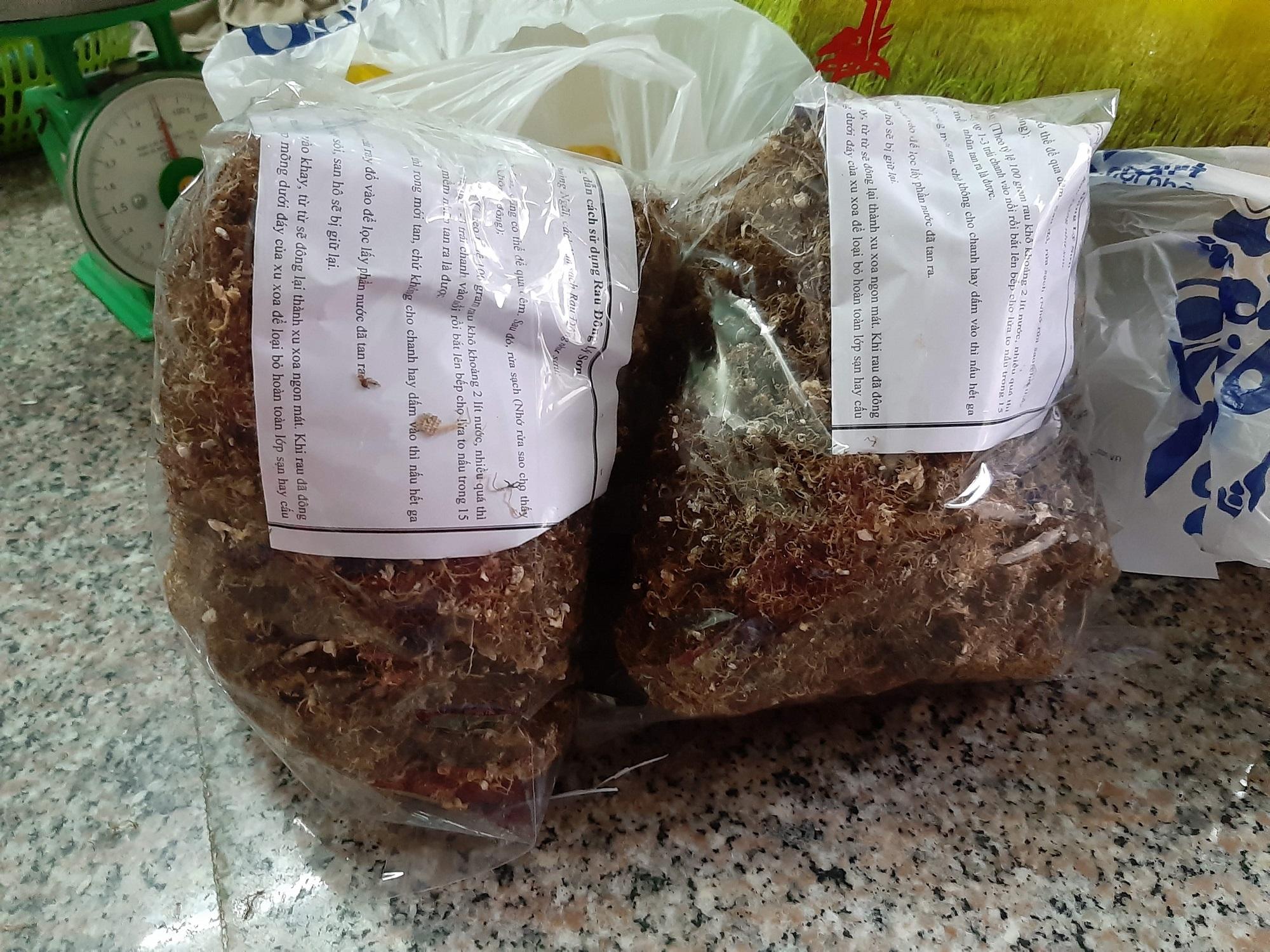 Rau Đông Lý Sơn nấu Xu Xoa
