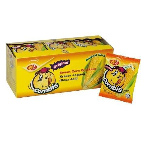 Bánh Bắp Win2 Cornbis Sweet Corn Crackers (Hộp 144g)