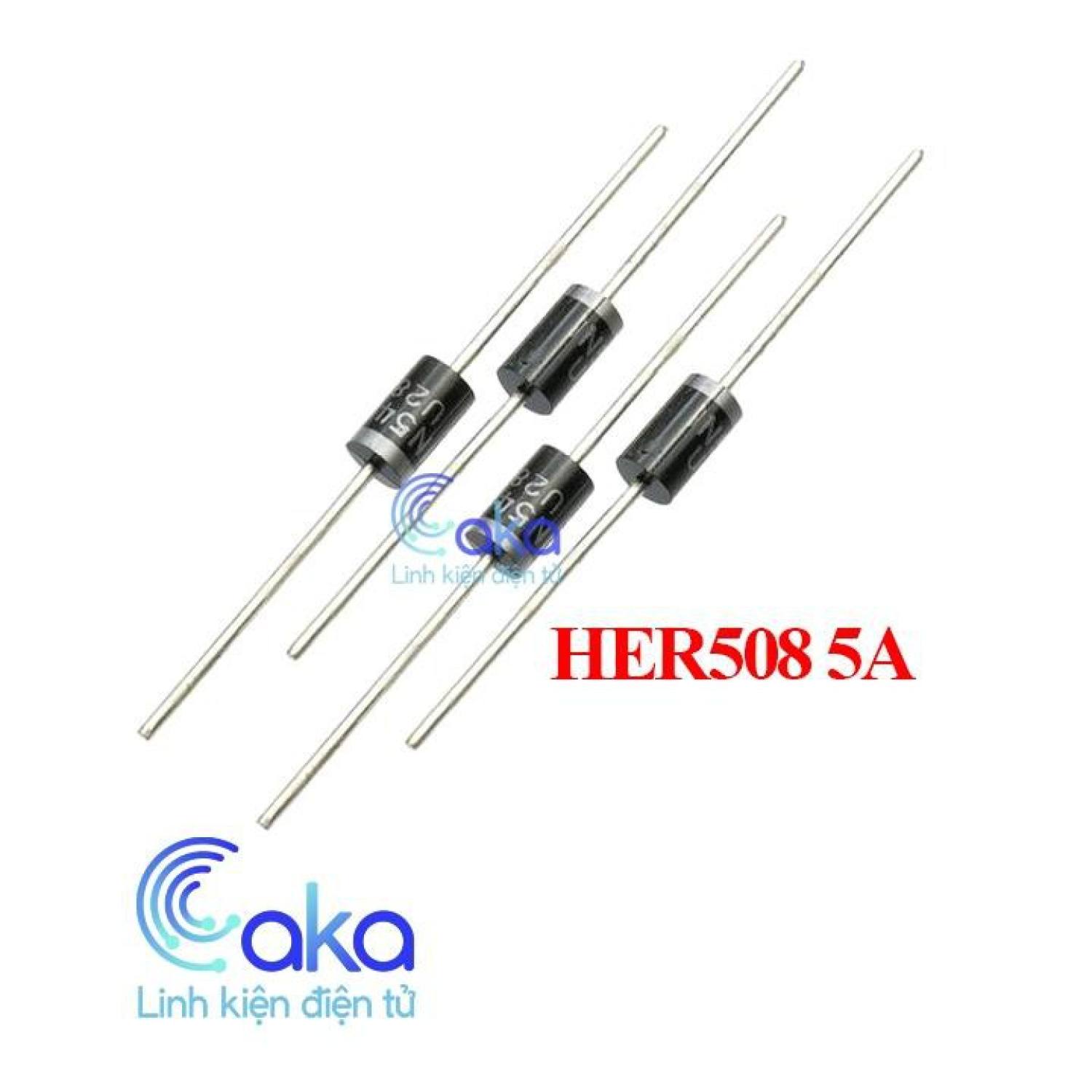 Diode xung HER508 5A 1000V