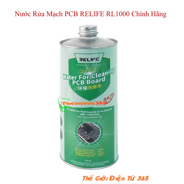 Nước Rửa Main, Bo Mạch PCB Điện Tử RELIFE RL-1000