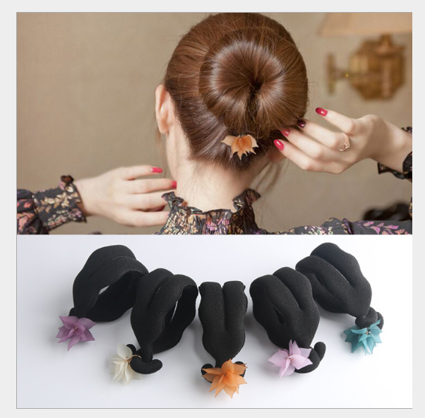 Dụng cụ búi tóc và tết tóc các loại