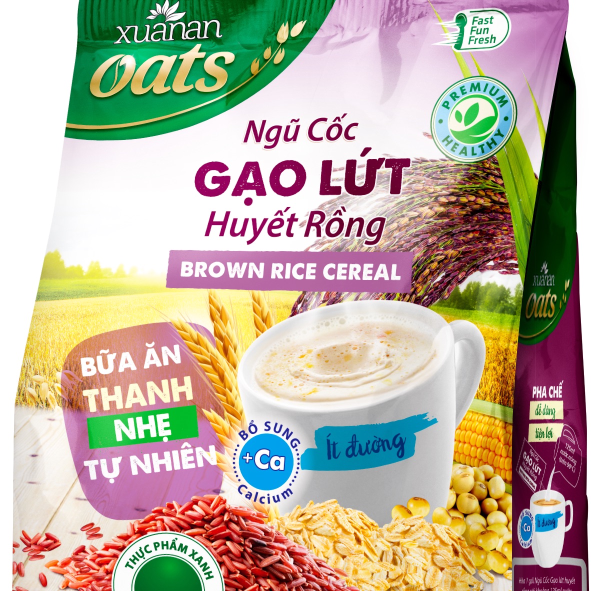 Ngũ cốc Gạo Lức Huyết Rồng