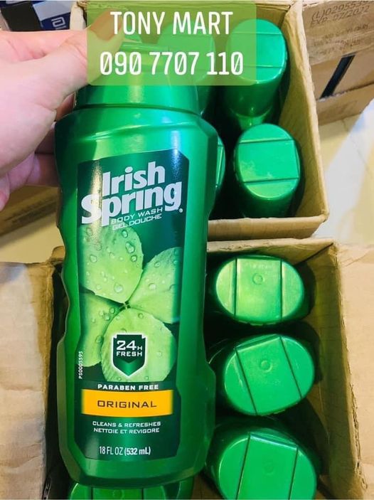 [Hcm]Irish Spring Shower Milk 532ml