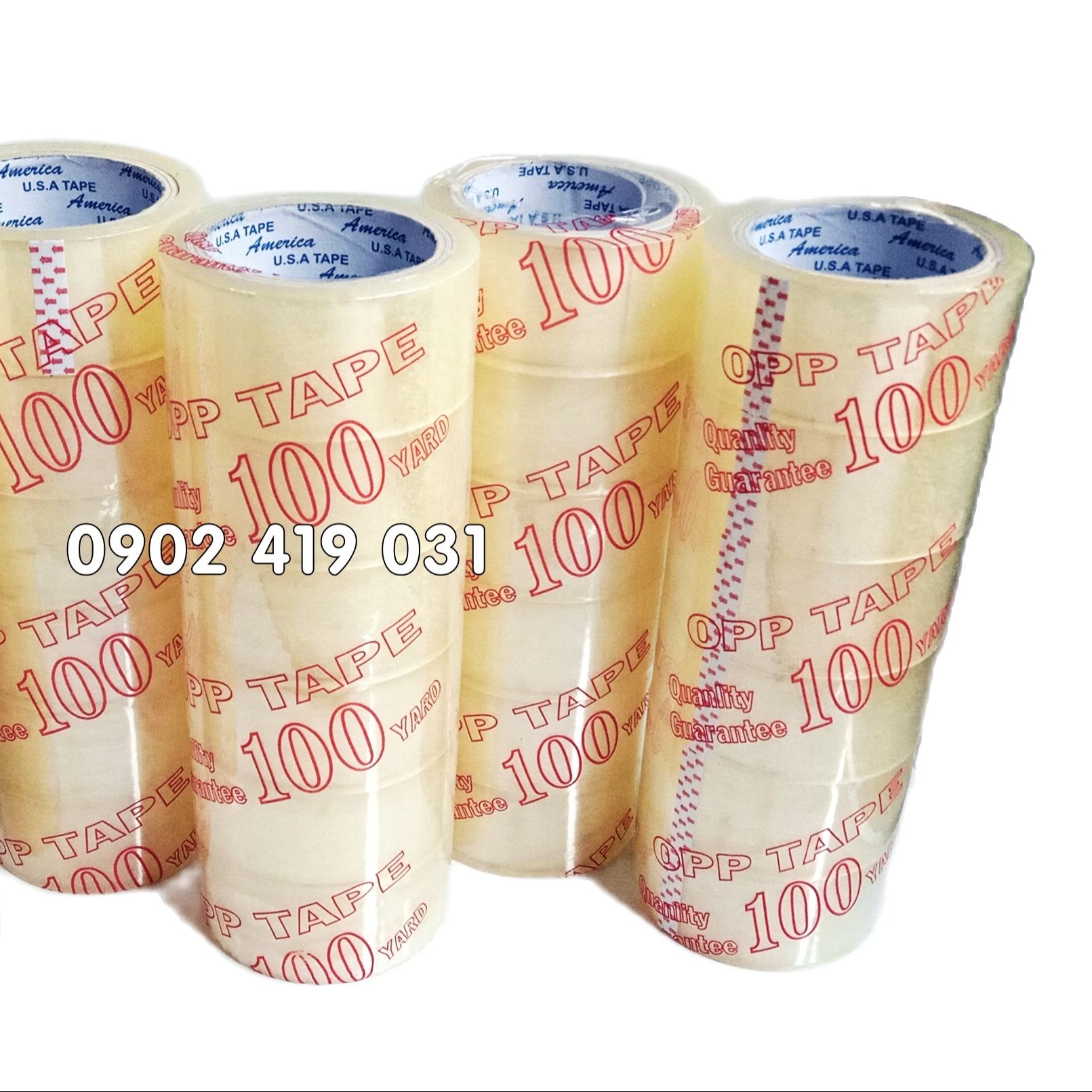 Băng Keo Trong 100Yard - Dán Thùng...Đóng Gói Hàng