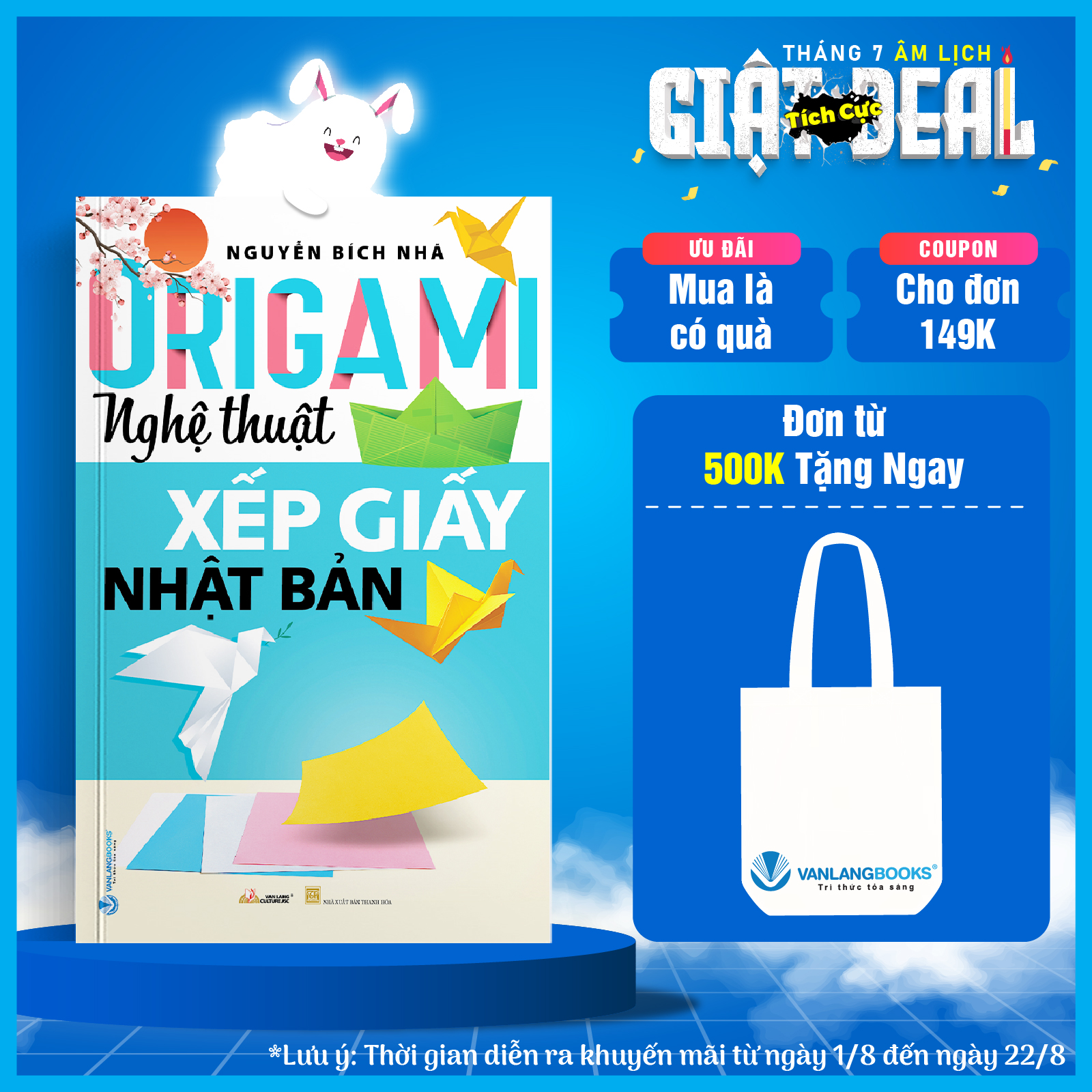 Sách - origami - nghệ thuật xếp giấy nhật bản - vanlangbooks