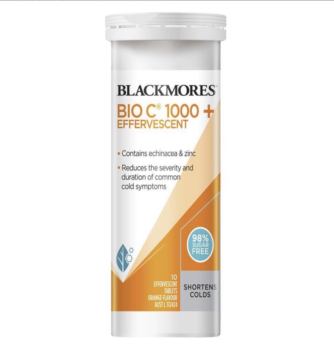 [HCM]Blackmores Vitamin C 1000 Echinacea + Zinc 10 Effervescent Tablets