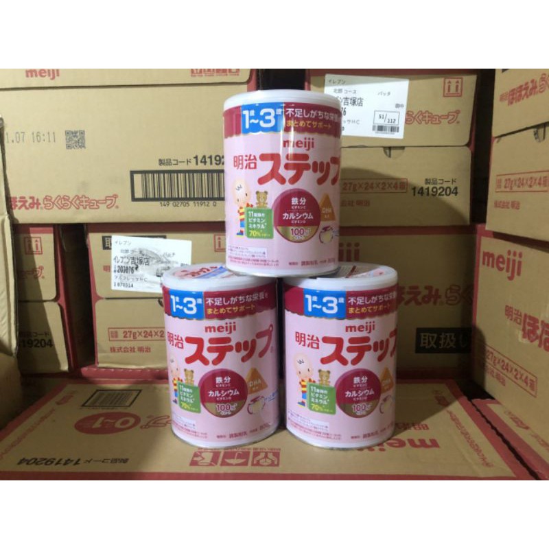 SỮA MEIJI 1-3 NỘI ĐỊA NHẬT 800G