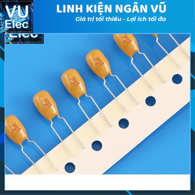 Tụ Tantalum 104,105, 22P (Tụ Sứ Vàng)