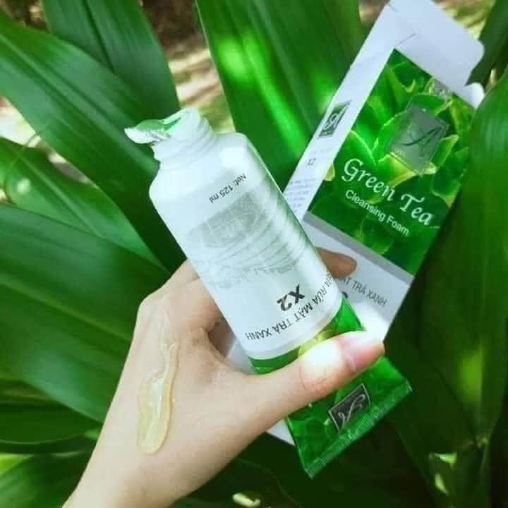 [Chính Hãng] Sữa rửa mặt trà xanh X2 a cosmetics