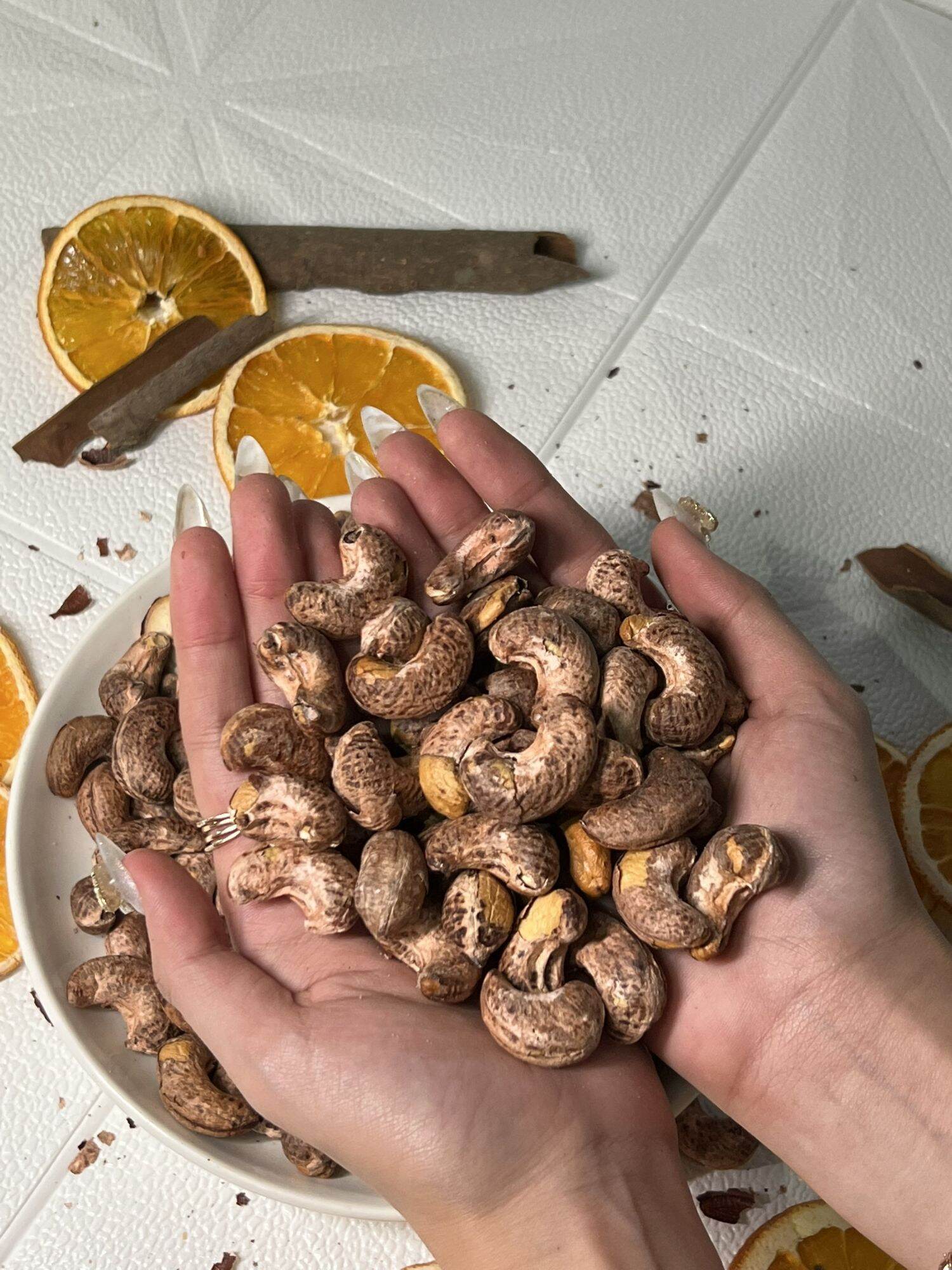 Hạt Điều Vỏ Lụa Cao Cấp Kim Thanh Hủ 500G