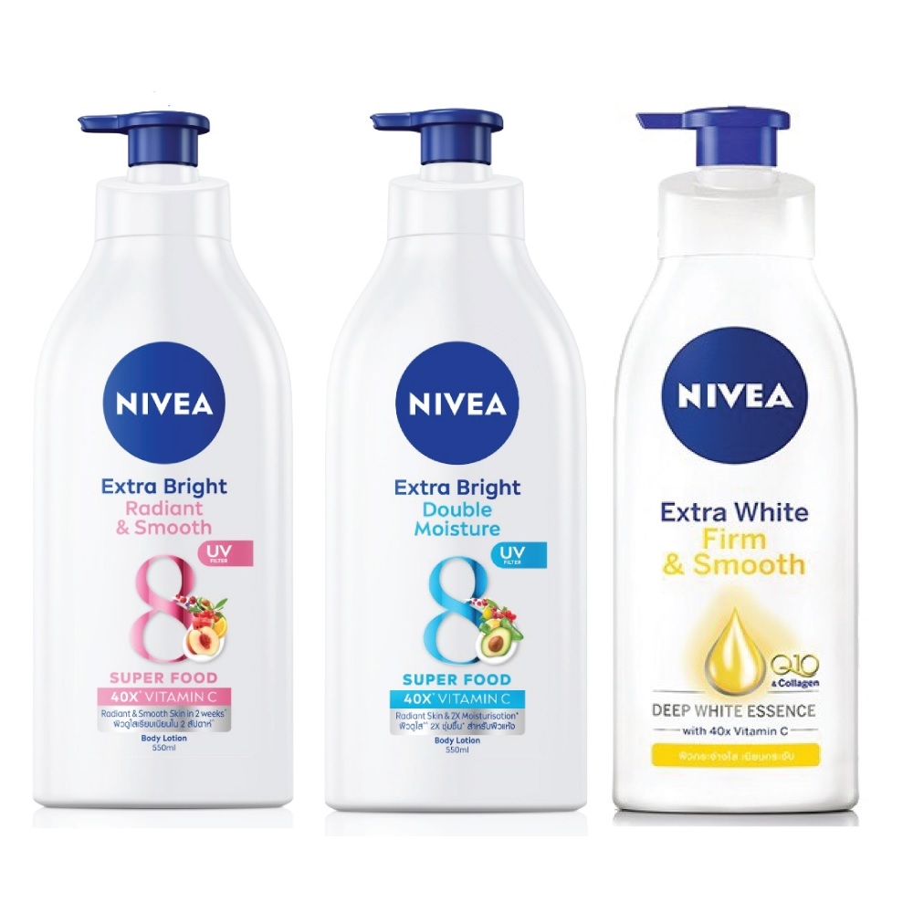 Dưỡng Thể Nivea Extra White 525ml - 600ml Thái Lan