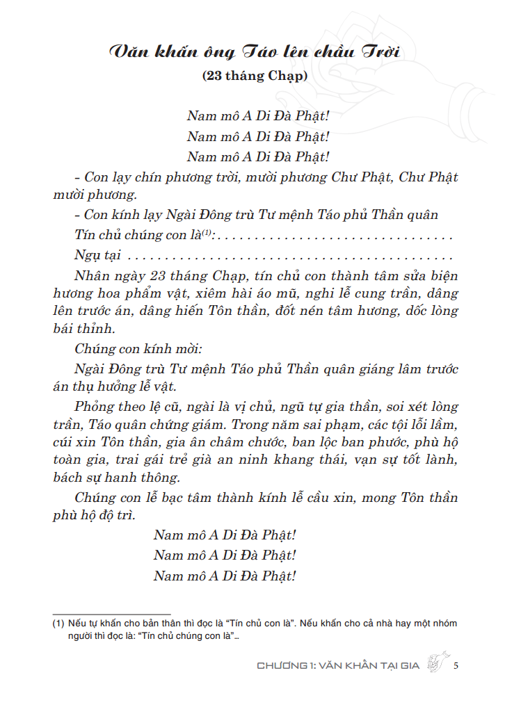 Tập Văn Cúng Gia Tiên (Văn Khấn Nôm Tại Nhà)