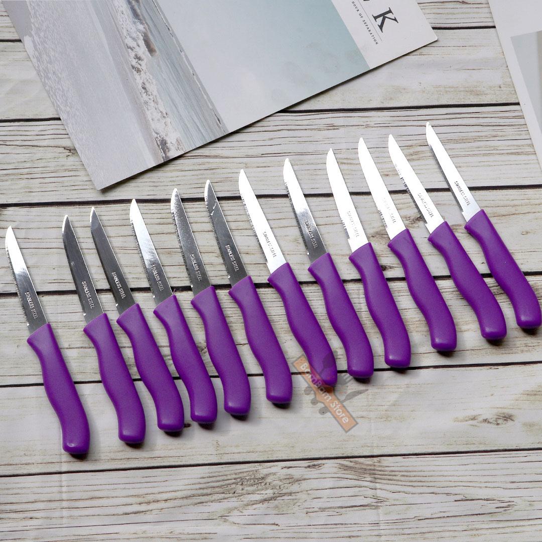 [HCM][SIÊU GIẢM] Bộ 12 dao cắt gọt vỏ trái cây nhỏ gọn - Trọn bộ 12 con dao