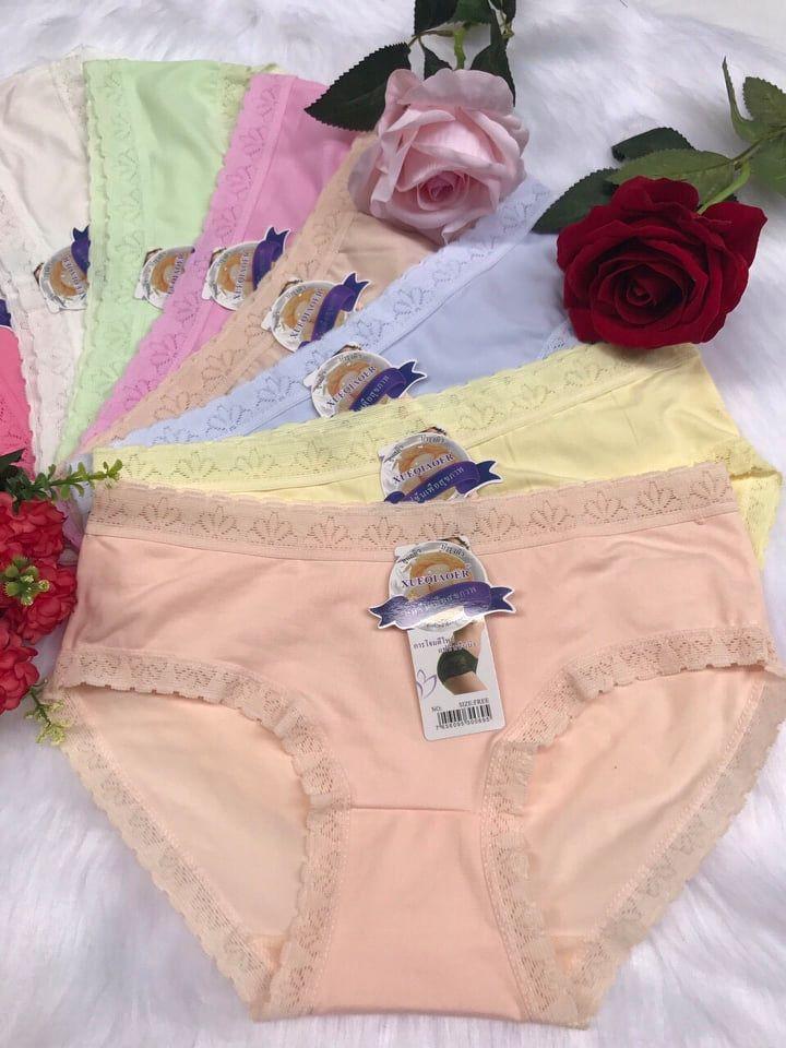 Sét 10 quần lót cotton ren