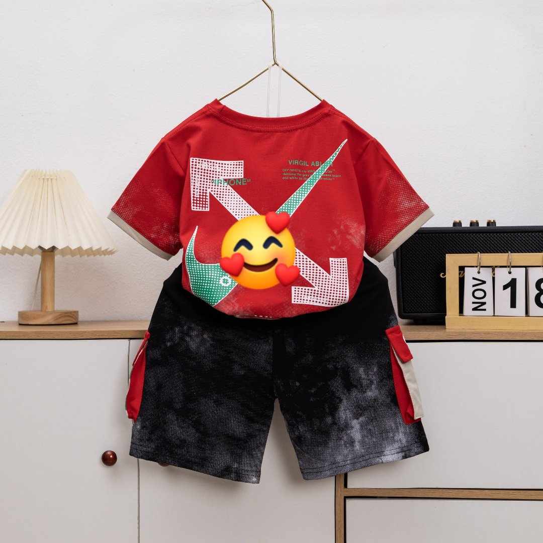 Bộ thun loang mờ bé trai size 22-68kg