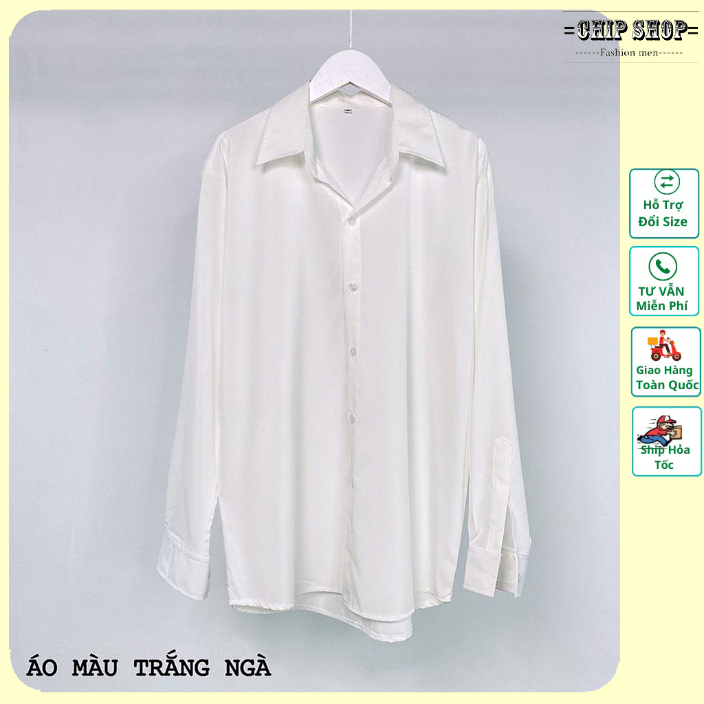 Áo sơ mi form rộng nam nữ Unisex oversize phong cách Ulzzang hàn quốc
