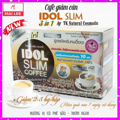 [HCM]cafe giảm cân idol  3 in 1