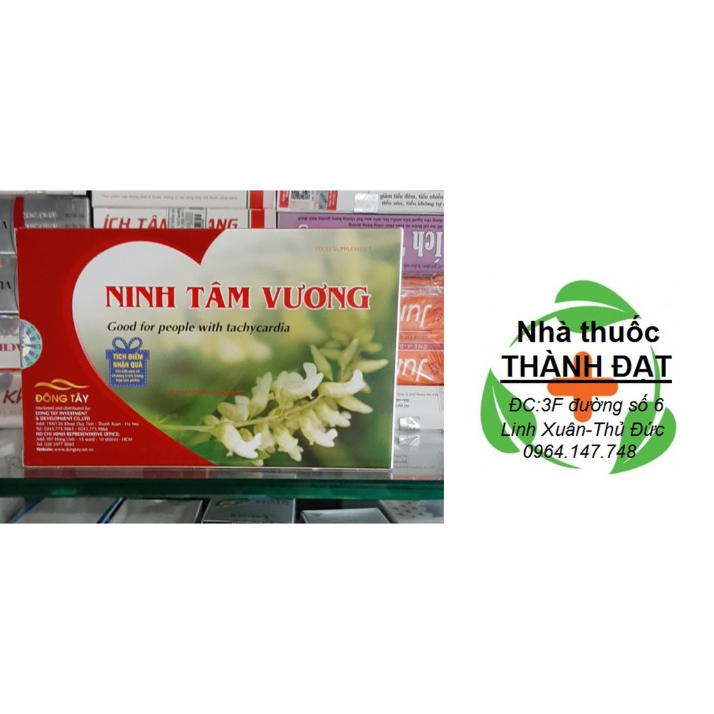 Ninh tâm vương hỗ trợ nhịp tim hộp 30 viên