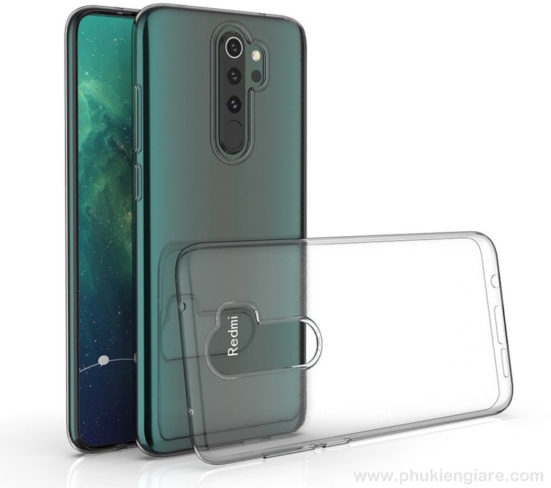 Ốp lưng dành cho Xiaomi Redmi Note 8 PRO Silicone dẻo trong suốt