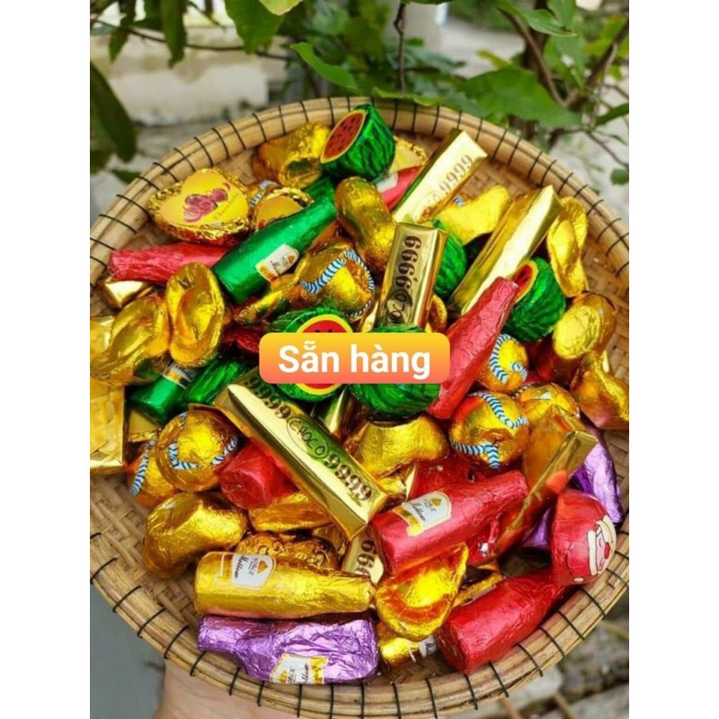 500GR KẸO SOCOLA MIX NHIỀU VỊ SIÊU NGON HẤP DẪN