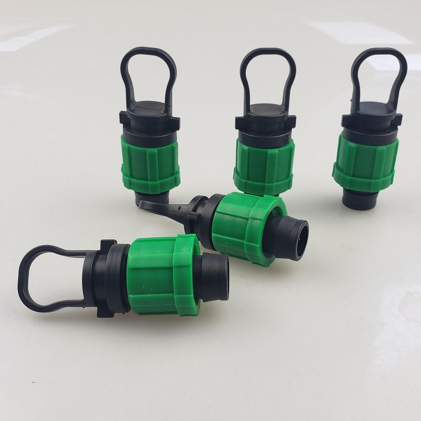 Bít Kết Nối Ống Nước Giọt Nước Mini Phi 16mm - Phụ Kiện Vườn Tiện Ích