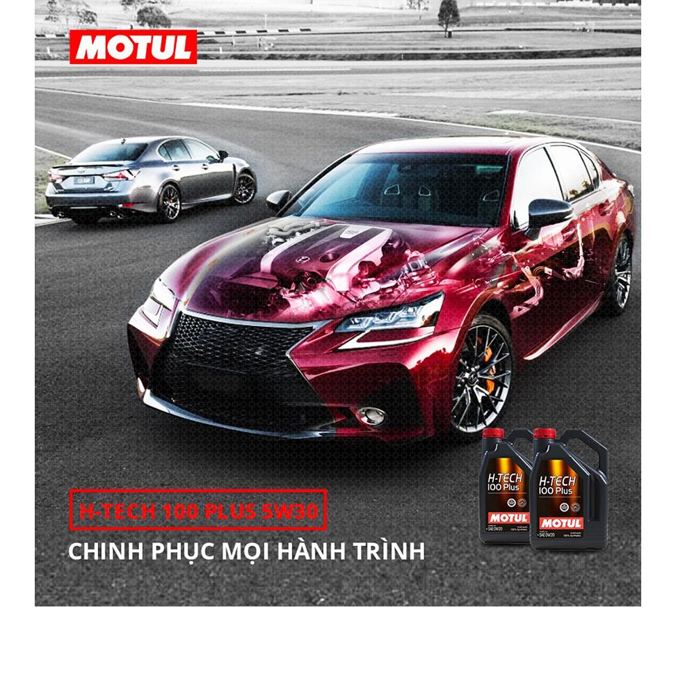Dầu nhớt Oto Motul Htech 100 Plus 4L